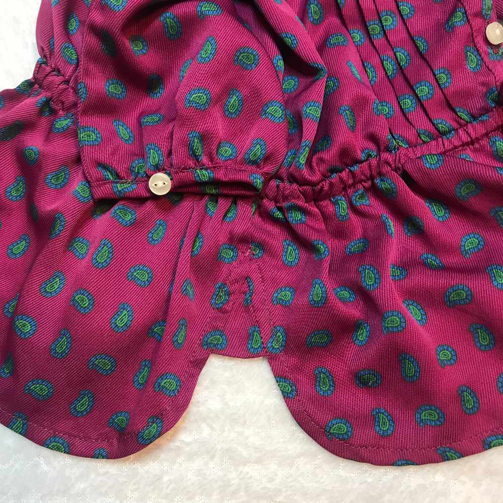 Ralph Laurel Dressy silk Blouse Top - Picture 6 of 7